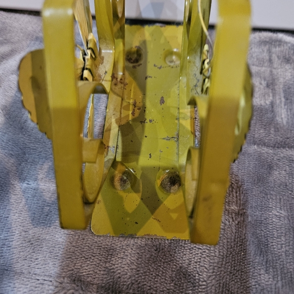 Vintage 70s mcm vibe metal Butterfly napkin holder - Picture 6 of 13